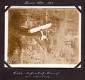 "From the Air over Infantry Camp at Borden"- aerial photograph of Camp Borden, Ontario, with aircraft flying over the camp immediately below the photographer. (3573428583).jpg