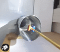 Effect of a rotating magnet on a ferromagnetic material.gif