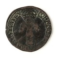 Mynt av silver. 1 mark. 1591 - Skoklosters slott - 109089.tif