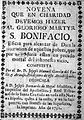 Garcia del Valle y Araujo, Novena que charidad devemos... Wellcome L0003018.jpg