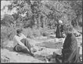 "Marjorie changing her shoes, Thompson's Point Picnic" (4423755996).jpg