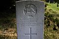 CWGC headstone in St Mary's parish churchyard, Broadwater, West Sussex.jpg