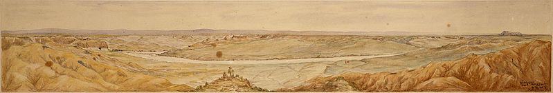 File:Sketch of Waddi-el-Guzze, by Francis Ledingham McFarlane (9925304266).jpg