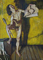 Aris Kalaizis "Diogenes",oil on wood,120x170 cm,47by67 inch.1995.jpg