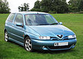 Alfa Romeo 145 first registered in UK October 2000 1598cc photographed at Knebworth.jpg