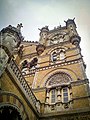 Exit way Architectural work of Chhatrapati Shivaji Terminus.jpg