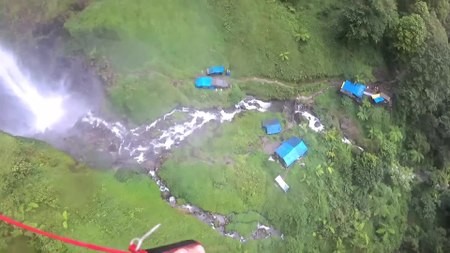 File:BASE jumping in Indonesia. Waterfall Sipiso-Piso.webm
