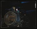 Working on the boiler of a locomotive at the 40th Street shops 1a34609v.jpg