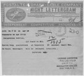 Telegram concerning the quarantine of Warren Wong - NARA - 278655.tif