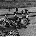 Fotothek df ps 0000234 004 Straßenbahngleisbau in der Warthaer Straße. Bauarbeit.jpg