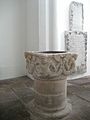Baptismal font at St Peter's Church, Cambridge 002.jpg