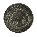 Mynt av silver. 2 öre. 1592 - Skoklosters slott - 109077.tif