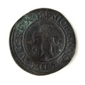 Mynt av silver. 2 öre. 1591 - Skoklosters slott - 109111.tif