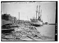 "Meiji Maru" ashore after typhoon in Japan (LOC) (2162726321).jpg