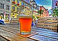 "a gscheits Bier" in Dillingen. - panoramio.jpg