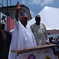 Akogun Lere Oyewumi during campaign rally.jpg