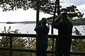 Bird watchers at Great Bay National Wildlife refuge, Newington, NH. (4150313566).jpg