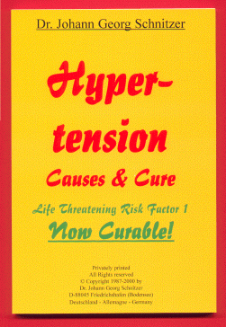 Image of the new book: Hypertension Now Curable!