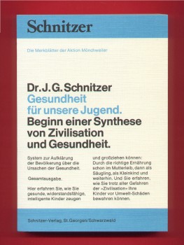 Buch: Gesundheit fr unsere Jugend