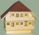 Einfamilienhaus im rustikalen Stil